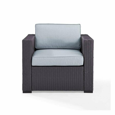 CROSLEY Biscayne Armchair With Mist Cushions KO70130BR-MI